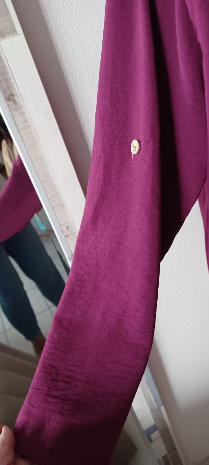 Très jolie blouse manches longues femme T U - photo numéro 3