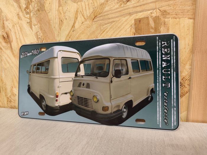 Plaque décorative Renault Estafette - photo numéro 3