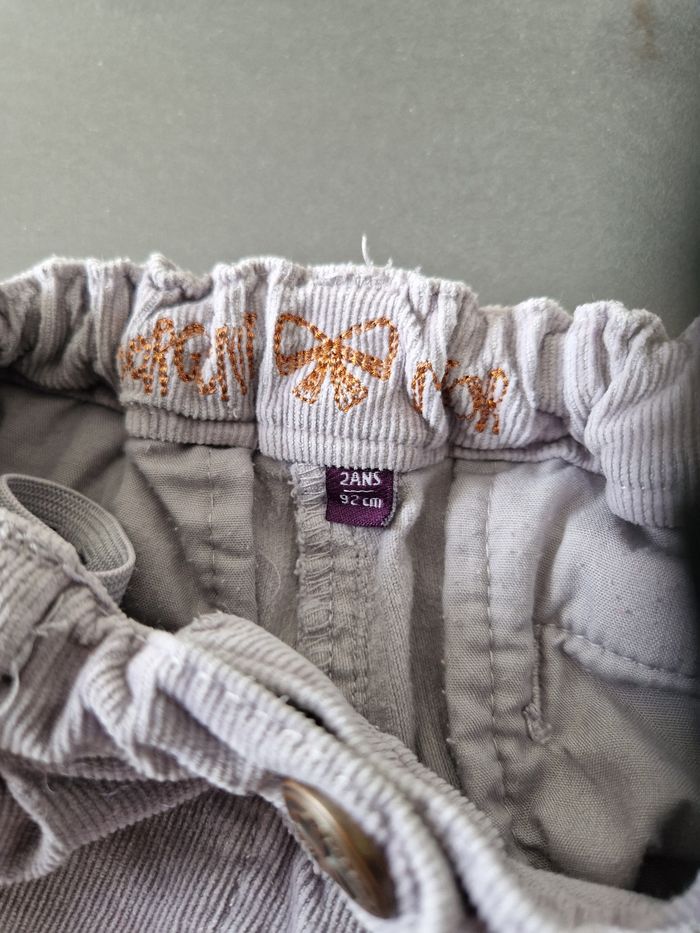 Jeans fille taille 2 ans de marque sergent major - photo numéro 4