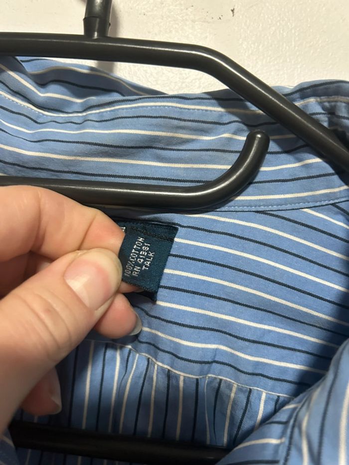 Magnifique chemise oversize à rayures • Ralph Lauren • Taille L - photo numéro 14