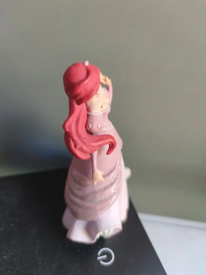Figurine Ariel la petite sirène peinte à la main - photo numéro 2