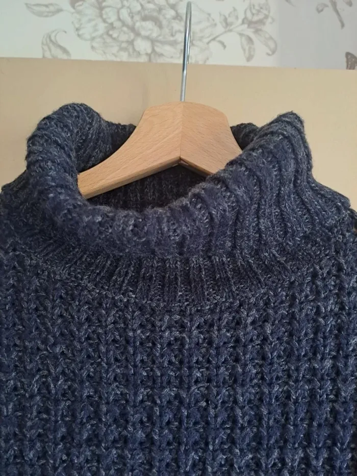 Pull homme chaud comme neuf bleu grisé Hope'N Life L - photo numéro 2