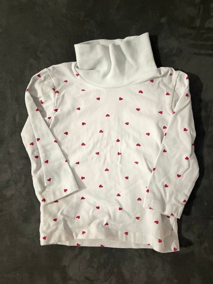 Lot de 4 t-shirt manche longue bébé (fille) - photo numéro 5