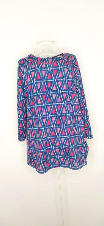 Pull long avec triangle