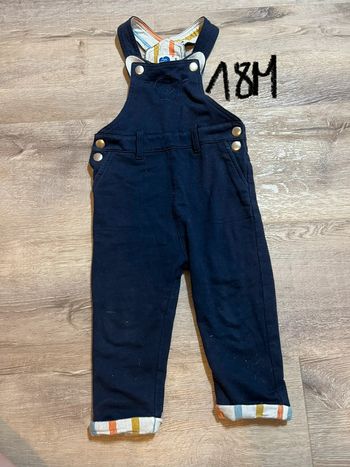 Salopette bleu marine