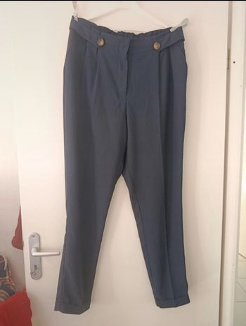 Pantalon à pinces classe casual droit confortable elastique