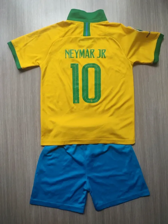 Ensemble maillot-short-chaussettes Brésil - photo numéro 3