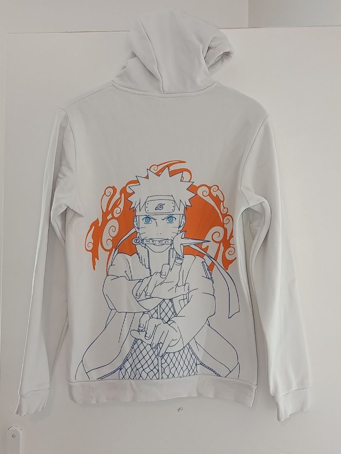 Sweat à capuche de la marque Naruto taille S en excellent état - photo numéro 6