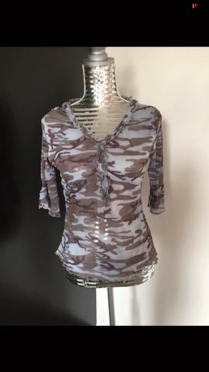 Top militaire taille 38
