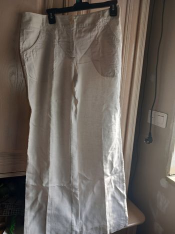 Pantalon en lin T42 Patrice Breal