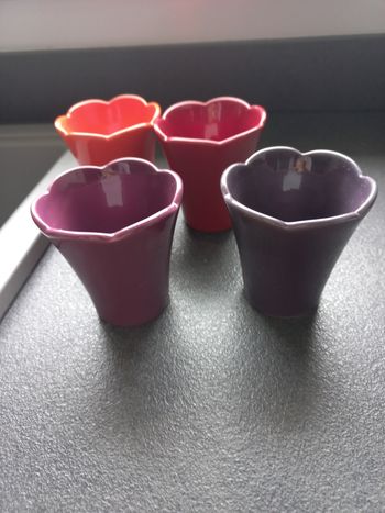 Verrines, lot de 4, neuf 