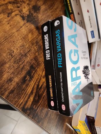 Lot de 2 livres : Fred Vargas