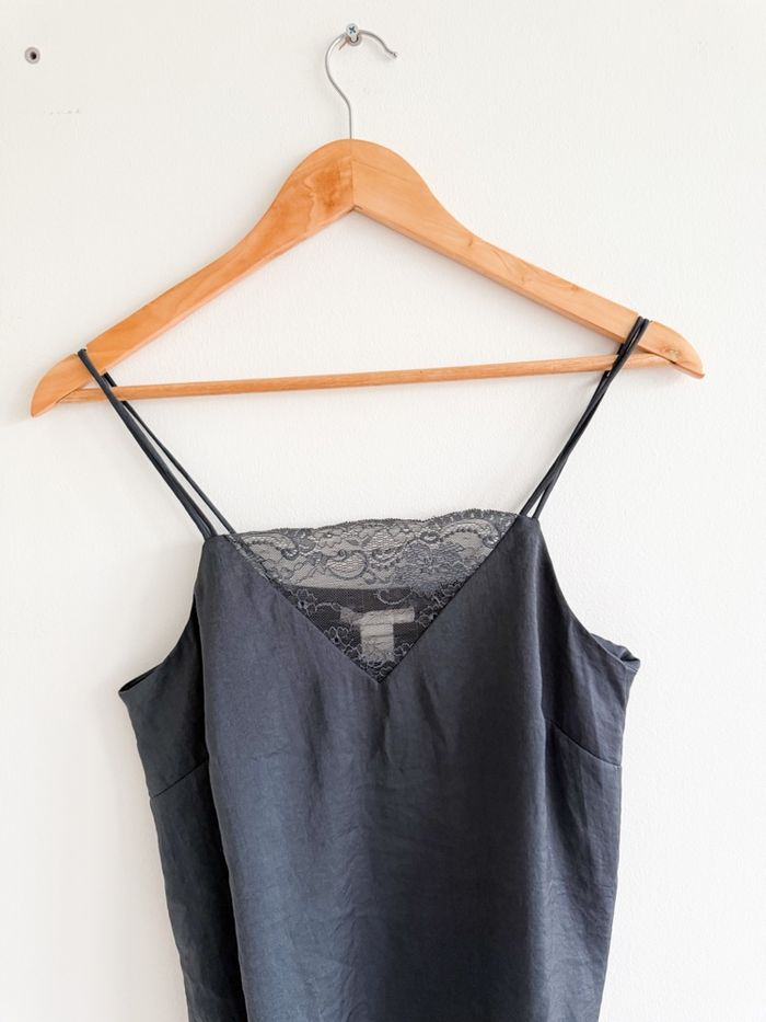 Top débardeur gris H&M taille 34 XS - photo numéro 3