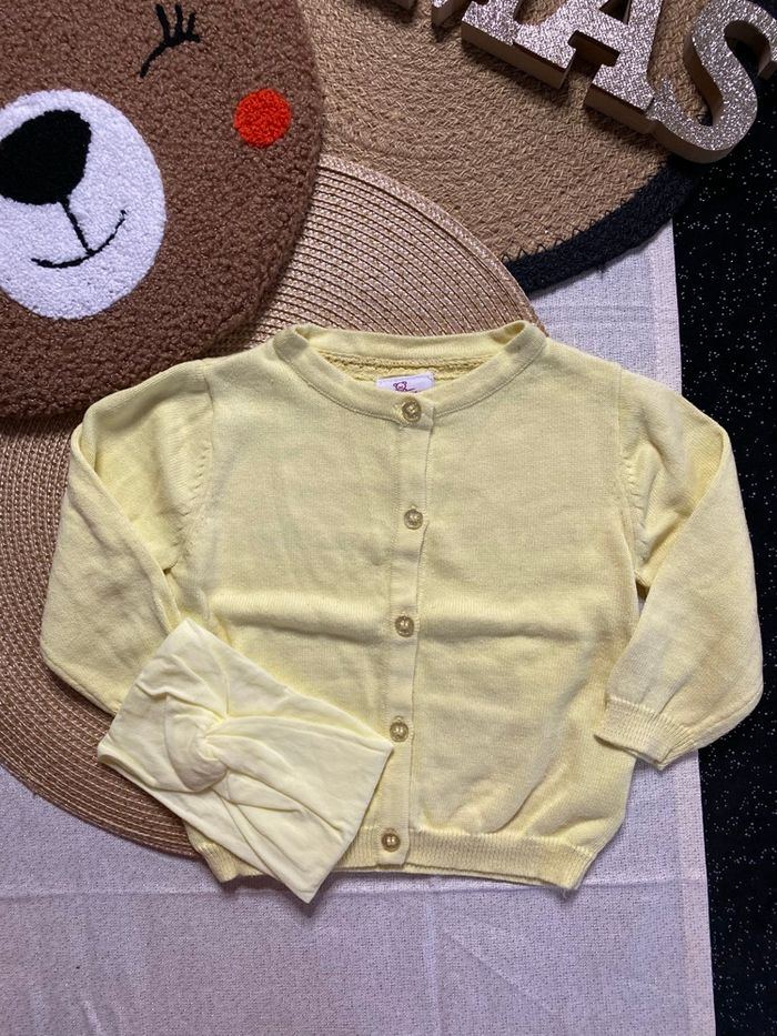 Gillet fille Pommette 9mois