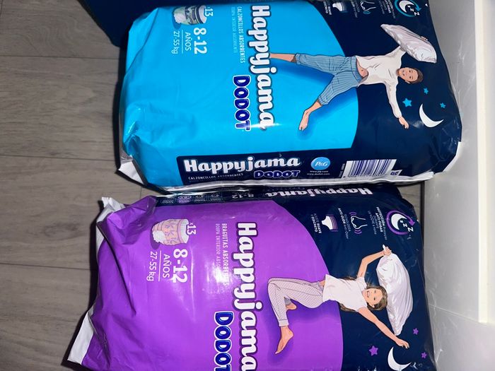 Couches jetable nuit enfant 8-12 ans