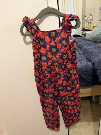Combinaison fille boutchou 24 mois style afrique