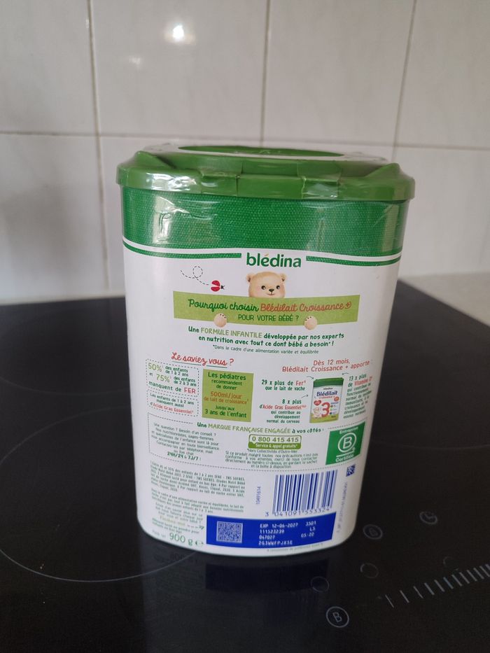 Lait en poudre bledina - photo numéro 3