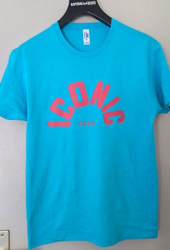 T-shirt turquoise iconic 
