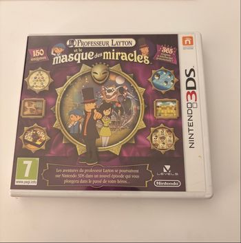 Jeu Nintendo 3DS - Professeur Layton et le masque des miracle
