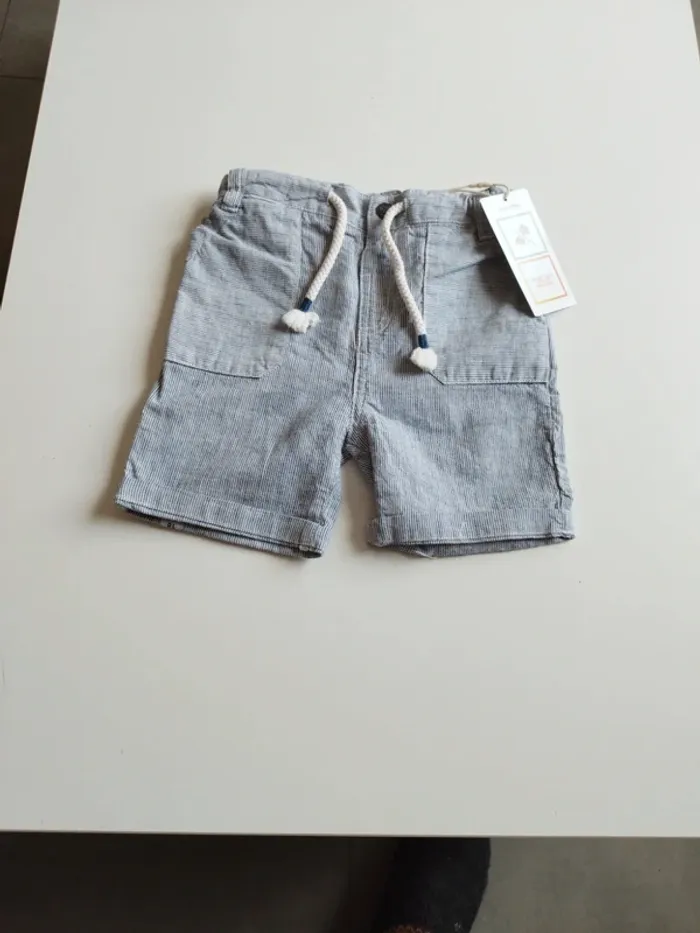 Pantacourt short bébé garçon 18 mois