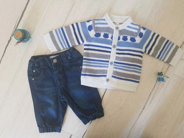 Lot de 2 articles garçon 3 mois kitchoun orchestra - photo numéro 2