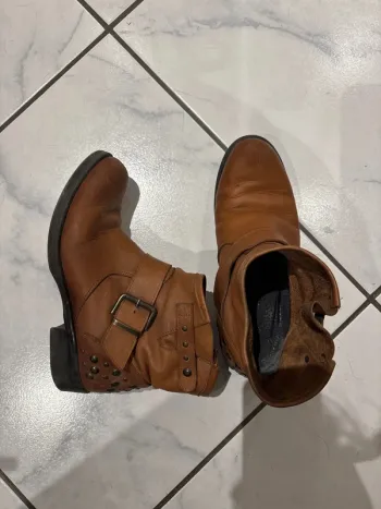 Bottine marron