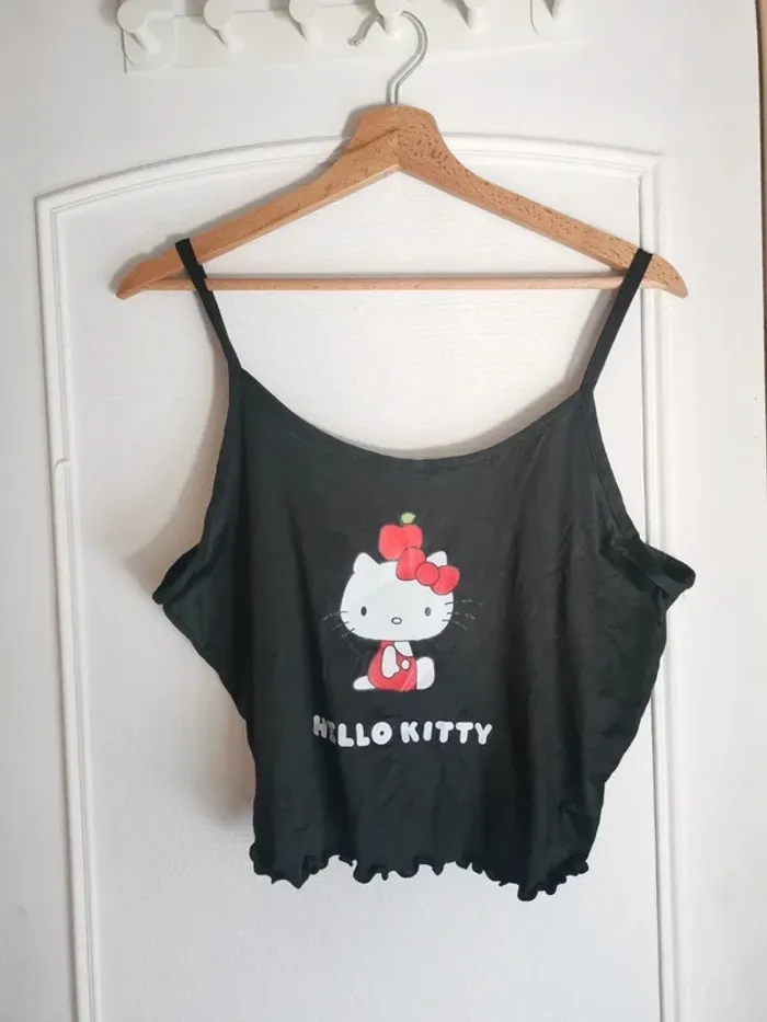 Pyjama court Hello Kitty - Taille XL (convient 42 à petit 46) - photo numéro 2