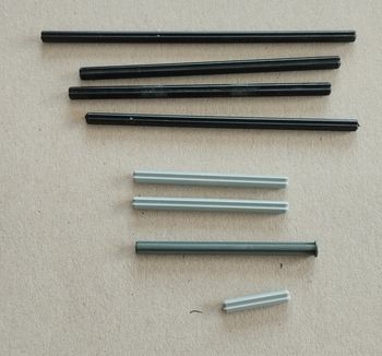 Lot de barres / axes lego technic 