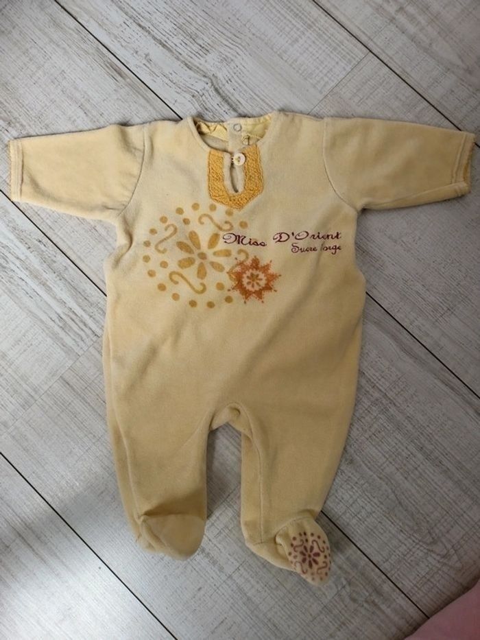 Lot 5 grenouillères bébé fille 3 mois - photo numéro 2