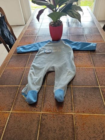 Pyjama grenouillère polaire