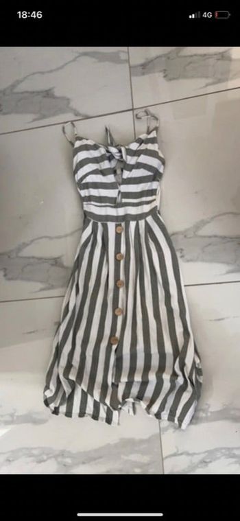 Robe rayure