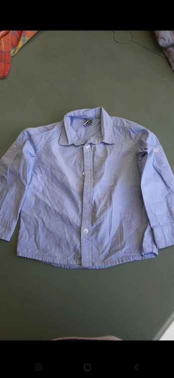 Chemise manches longues