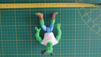 Jouet ancien vintage dans l'état Figurine Chair de Poule Le Monstre Hasbro #SP