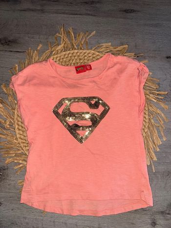 T shirt gille 8 ans superman