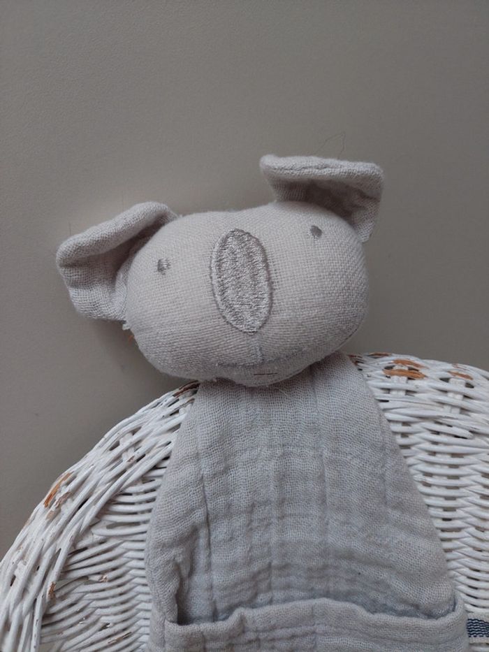 Les rêves d'Anais - doudou lange gris koala 🐨 - photo numéro 2