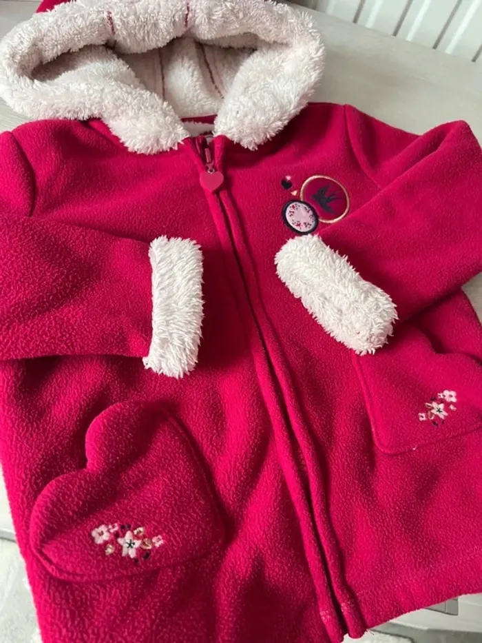 Veste zippé polaire Sergent major 4-5 ans - photo numéro 2