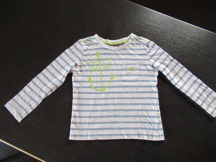 Tee-shirt manches longues garçon 4 ans Sergent Major