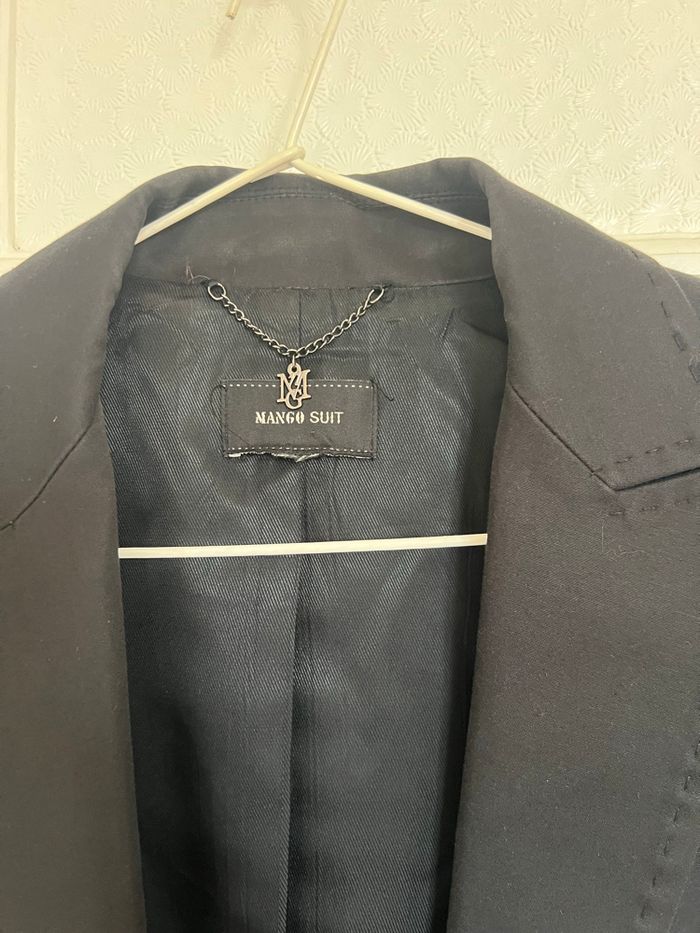 Veste MANGO noire type tailleur taille 34 - photo numéro 4