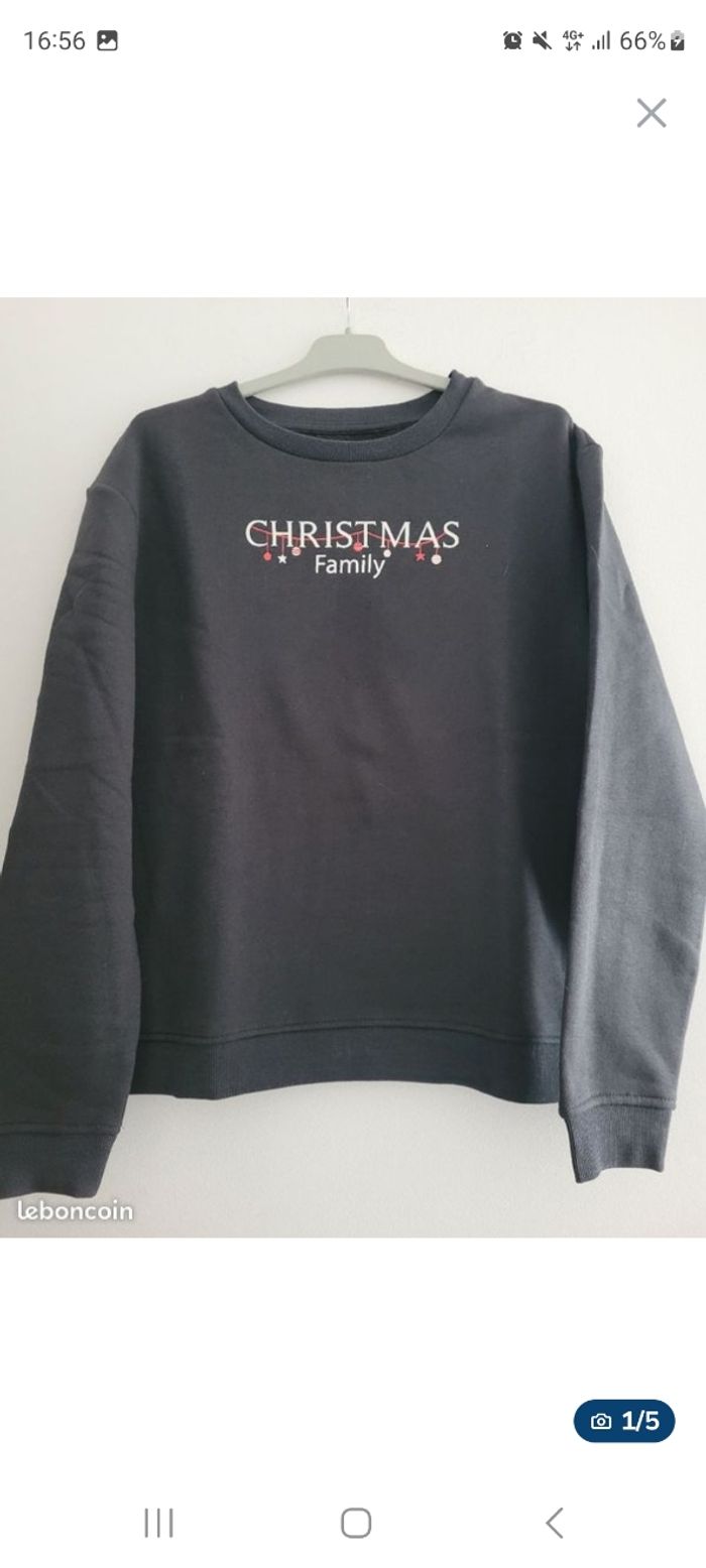 Sweat femme gris-KIABI-Taille M(38/40)