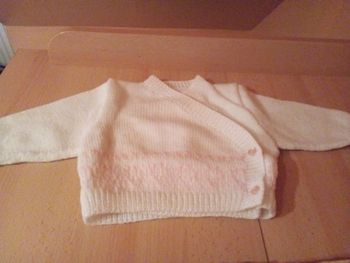 Gilet cache coeur 12 mois