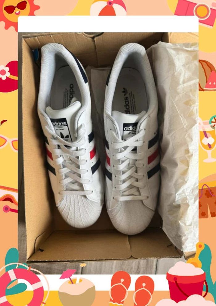 👟 Adidas Superstar taille 48,5 - photo numéro 3