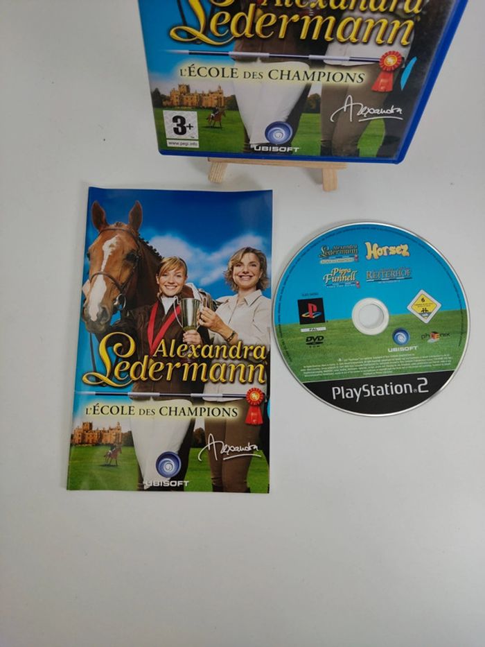 Alexandra Ledermann Le Haras de la Vallée - Jeu Sony PS2 (FR) - pal - Complet - photo numéro 2