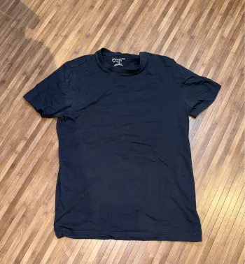 T-shirt Primark XS slim fit bleu foncé