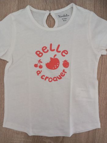 Tee-shirt 24 mois neuf
