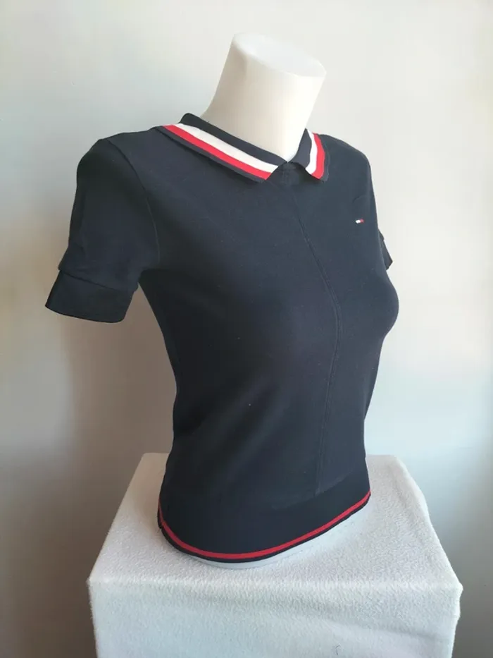 T Shirt Femmes Tommy Hilfiger (XXS) - photo numéro 3