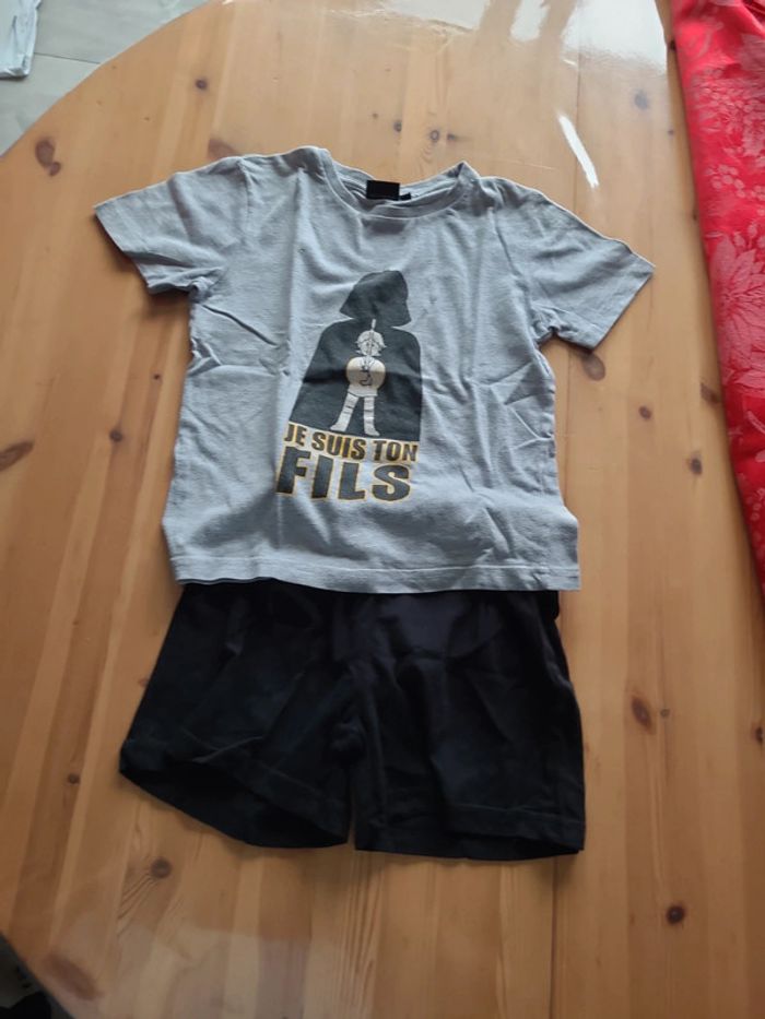 Pyjama short garçon 6 ans