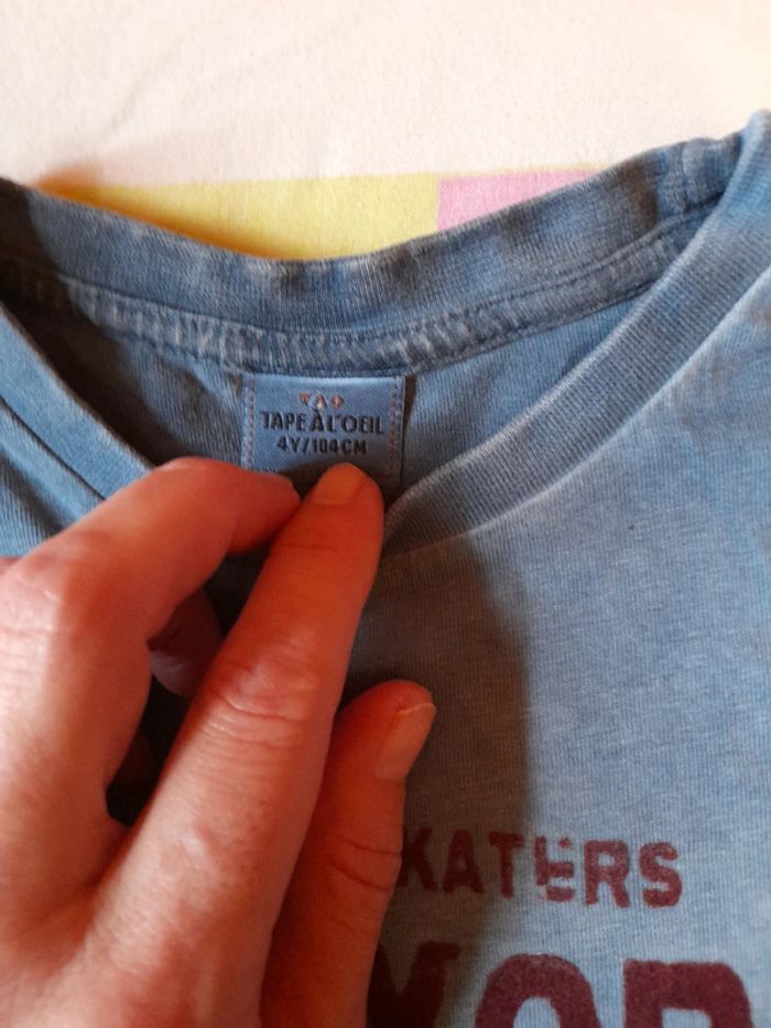 Tee shirt manches longues 4 ans - photo numéro 3