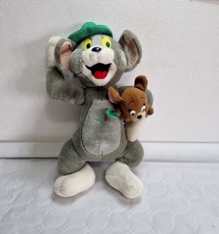 Peluche vintage , tom et Jerry, 1998 , play by play