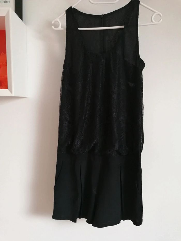 Combishort haut dentelle taille S