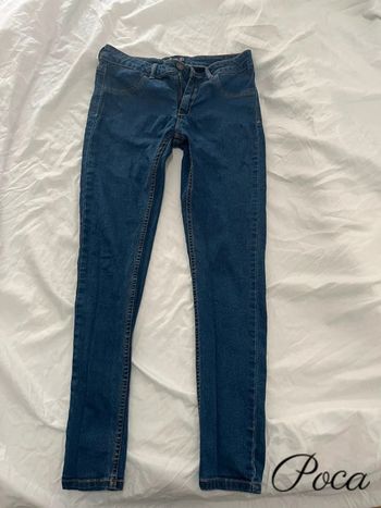 Jegging Taille haute effet jean bleu Jennyfer denim Très bon état